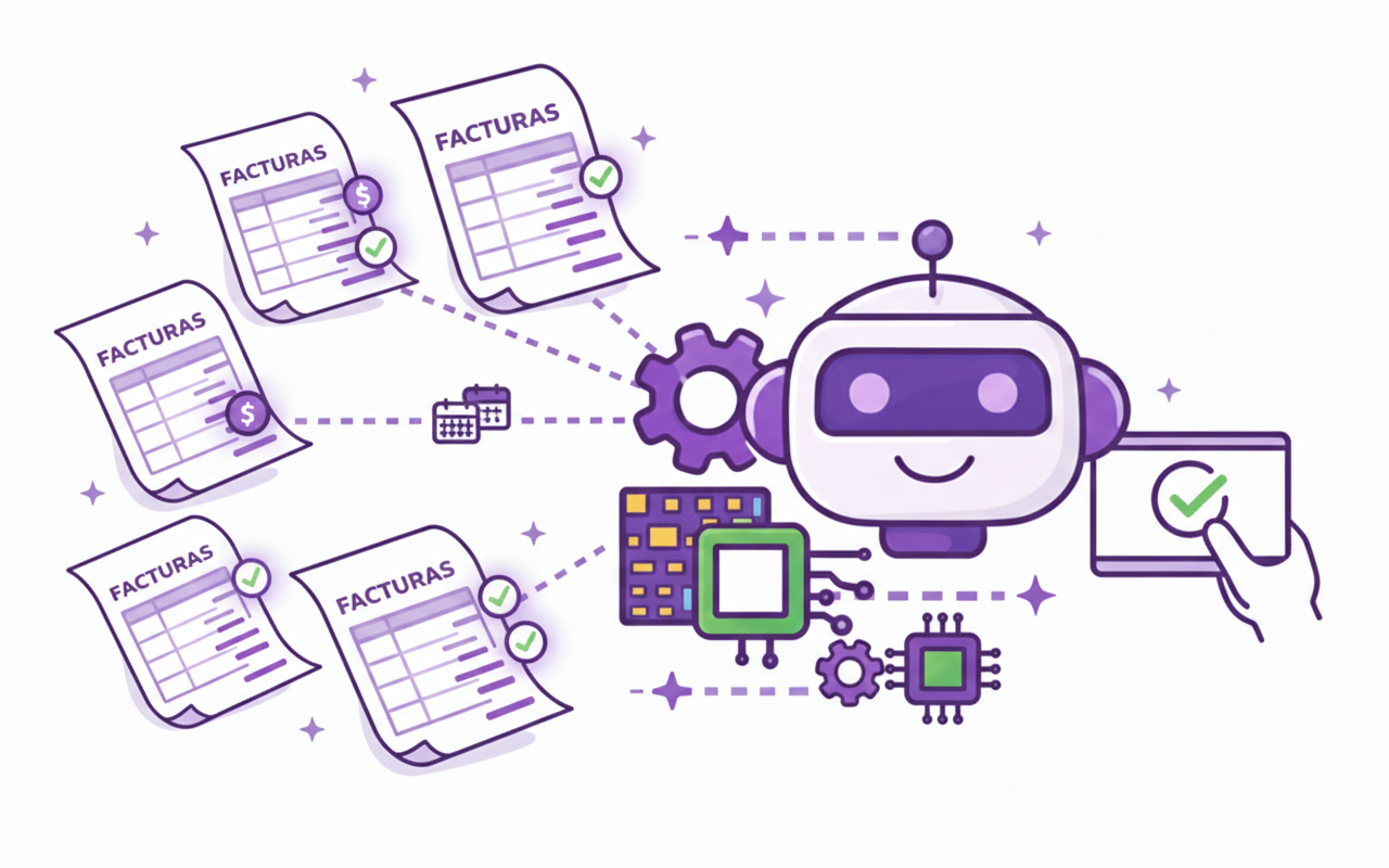 invoice and delivery note indexing software interface